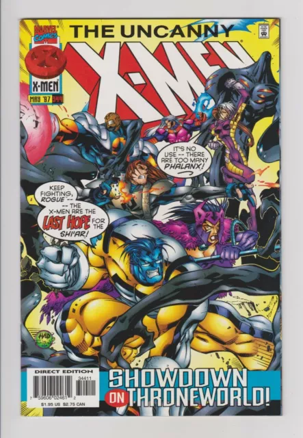 The Uncanny X-Men #344 Vol 1 1997 VF+ Marvel Comics