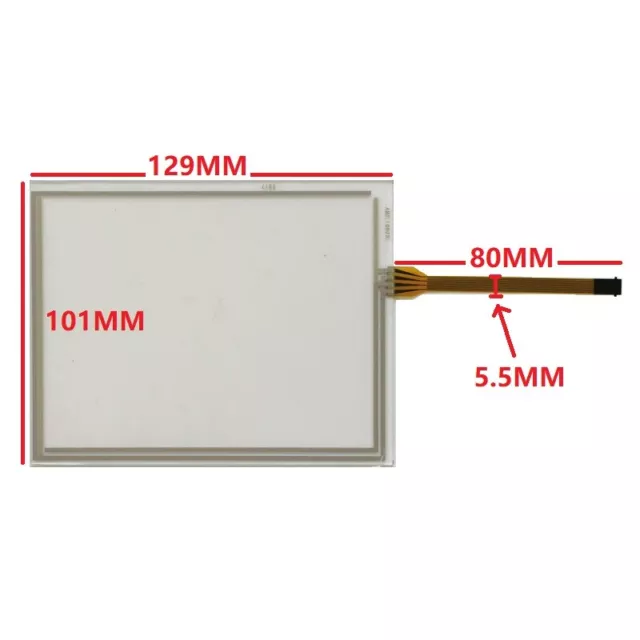 5.7 inch For AMT 10675 Touch Screen Glass Panel AMT10675 130*102mm