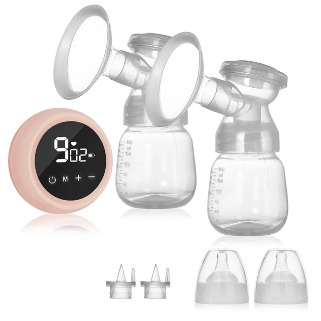 Extractor de leche eléctrico doble libre de BPA 9 etapas
