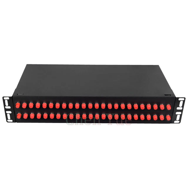 48 PORT RACK Mount Fiber Termination Box Patch Panel ODF 48 Cores FC ...