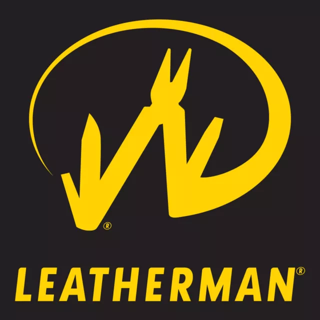 Fondina Leatherman borsa cintura nera multitool vera pelle 2