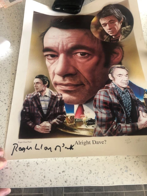 ONLY FOOLS AND Horses Roger Lloyd Pack Print 
