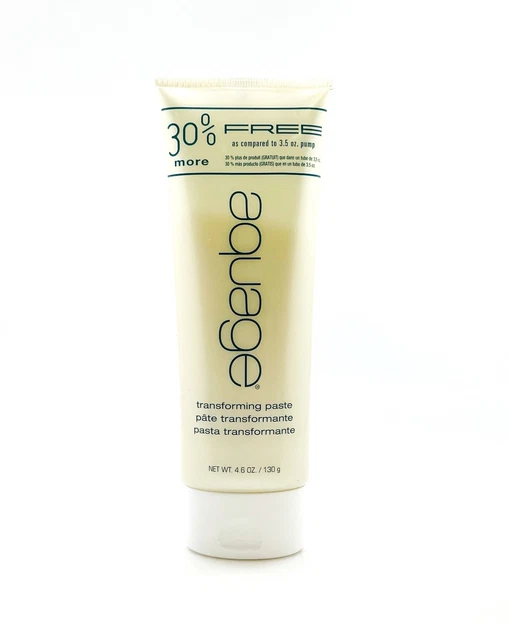 Aquage Transforming Paste 4.6 oz  Bonus Size 30% More New