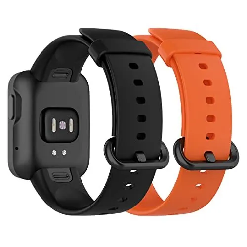 Pheant Cinturino sportivo compatibile con Xiaomi Mi Watch Lite [2 pezzi] (k8g)