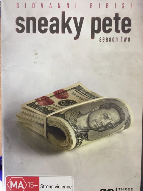 SNEAKY PETE - Season 2 3 x DVD Set AS NEW! Complete Second Series Two SNEAKY PETE - Season 2 3 x DVD Set AS NEW! Complete Second Series Two