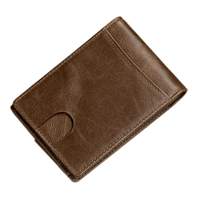 Men's PU Leather Bifold Wallet Credit Card Holder RFID Blocking Slim Purse