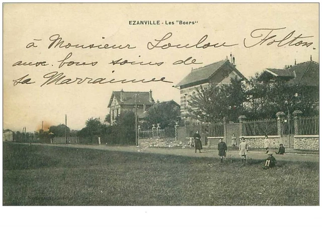 95.EZANVILLE.n°16098.LES "BOERS".VOIR ETAT