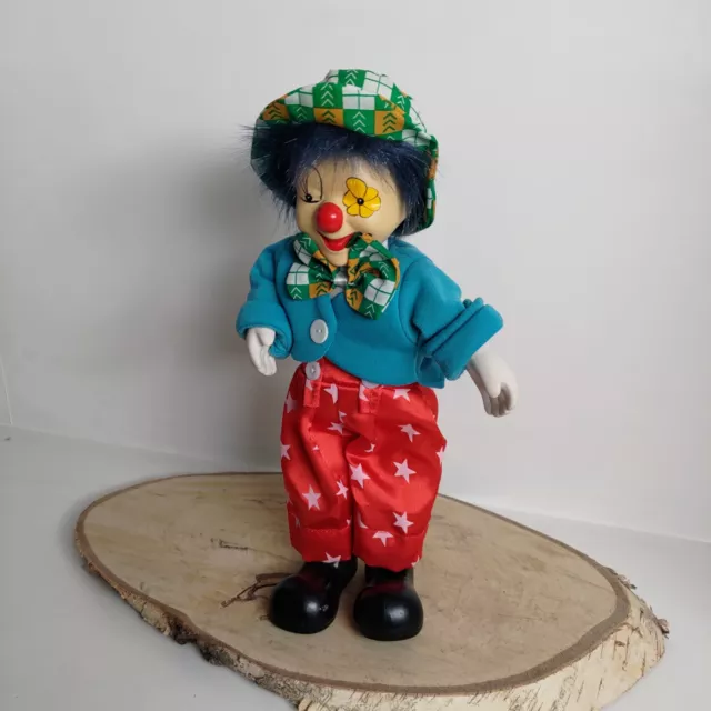 Clown musicale porcelaine vintage 2