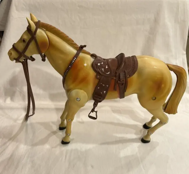 Vintage Lone Ranger Tonto Horse 1973 with Saddle