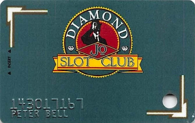 Diamond Jo Casino - Dubuque, IA - Rare 2nd Issue Slot Card
