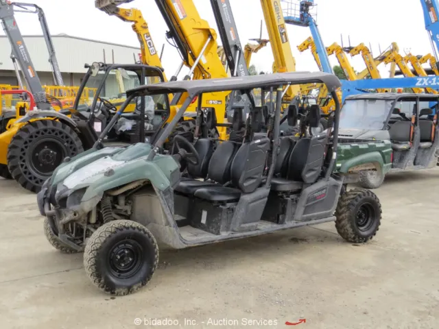 2019 Yanmar Longhorn Crew 4WD Utility Cart UTV Dump Bed 4X4 Gas -Parts/Repair