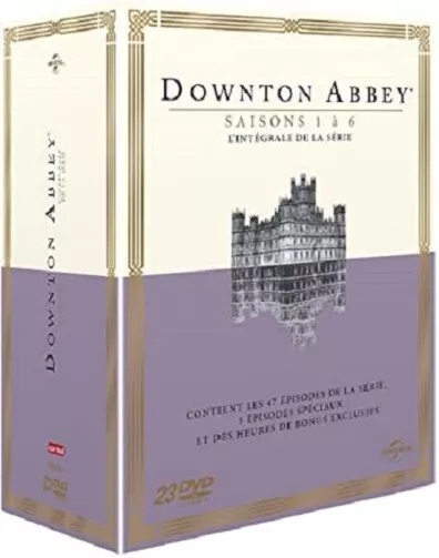 Coffret Dvd Serie : Downton Abbey - L'integrale De L'histoire : Saisons 1 A 6