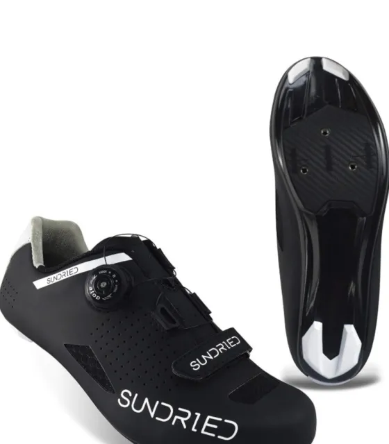 Sundried Mens Pro Road Bike Shoes use with Cleats MTB, Spin Cycle, Indoor Riding