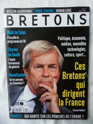 MAGAZINE REVUE MENSUEL BRETONS N°120-MAI 2016 