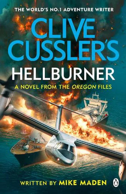 Clive Cussler's Hellburner by Mike Maden Paperback Book