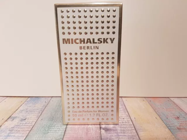 NUOVO ★ MICHALSKY BERLIN EAU DE PARFUM donna 50 ml profumo EDP regalo NATALE