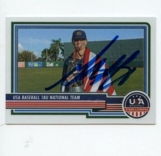 max clark panini USA baseball auto/3992022 Panini Stars