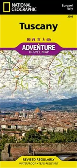 National Geographic Tuscany (Sheet Map, Folded)