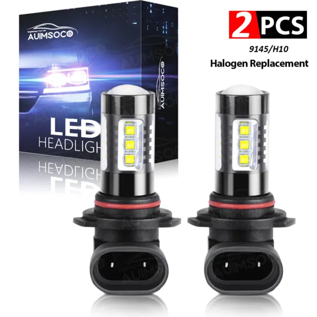Car Parts Led Lights Fog Light Bulbs 9005 9145 9140 H10 Super Bright Accessories