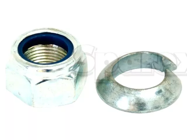 Conical Nut & Spring Washer For Lely Power Harrow Tines