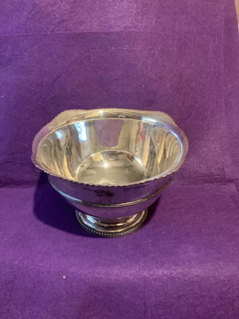 Vintage Silver Plate Medium sized bowl Atkin Brothers 29264 8¼ x 5 ins