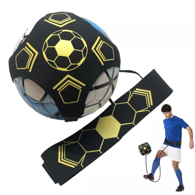 Football Kick Trainer Soccer Training Hands Free Throw Sole Practice for Kids