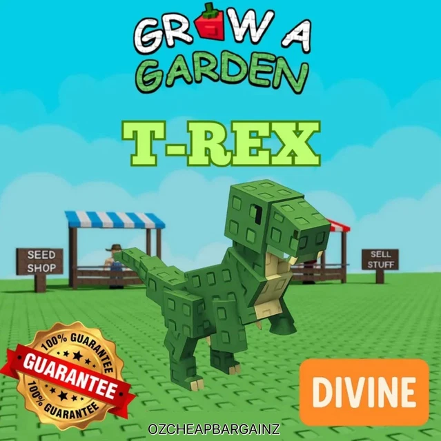 Roblox Grow A Garden 🌴 T-Rex 🌴 - Consegna Immediata (1-10 Minuti)
