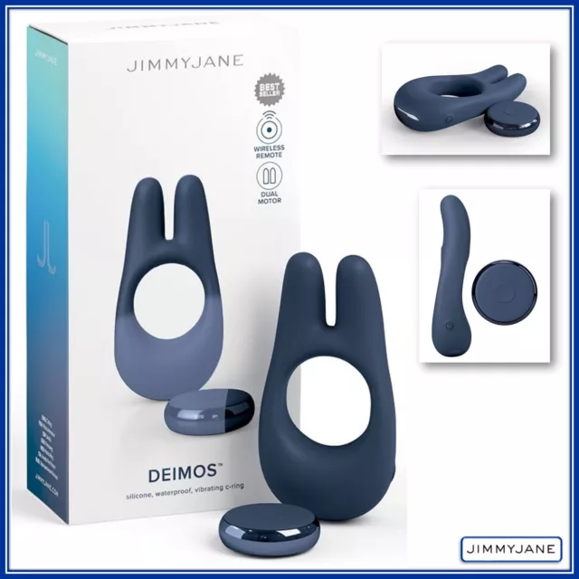 Sex Toys Deimos Vibrating Cock x Ring Massager Silicone Clitoral Stimulator