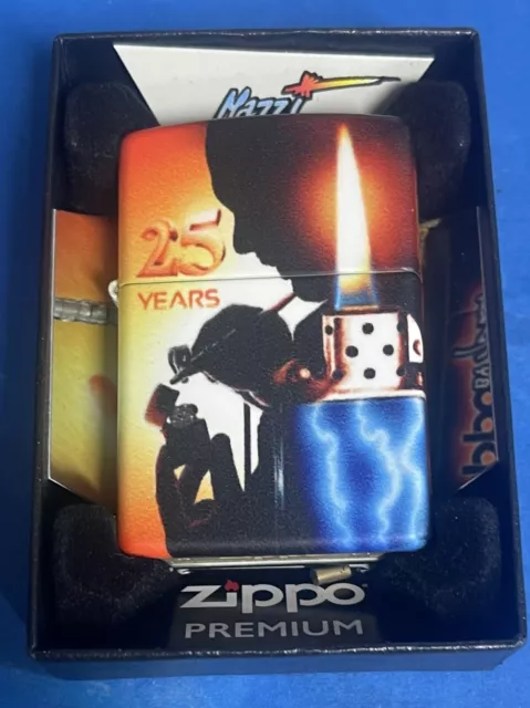 Zippo 2021 Mazzi 25Th Anniversary Lighter Unfired In Box L8