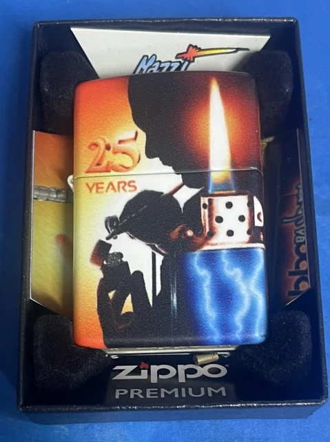 Zippo 2021 Mazzi 25Th Anniversary Lighter Unfired In Box L8