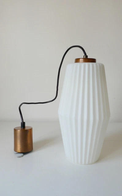 Lustre opaline années 70 - France