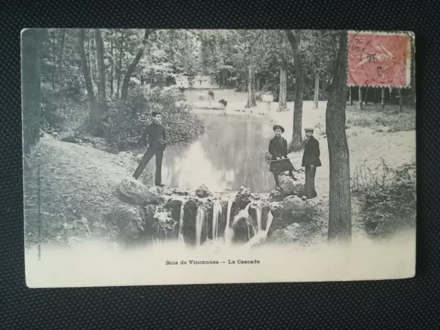 CPA 75 PARIS - Bois de Vincennes - La Cascade
