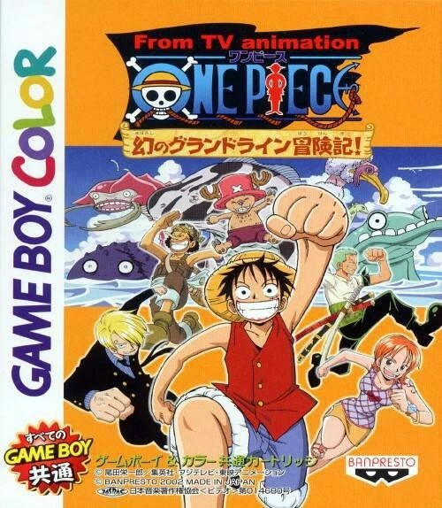 GAMEBOY COLOR FROM TV Animation One Piece Maboroshi no Grand Line ...