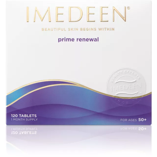 3 x Imedeen Prime Renewal, 360 tabs, 3 months supply age 50+, exp date 04/2026 3