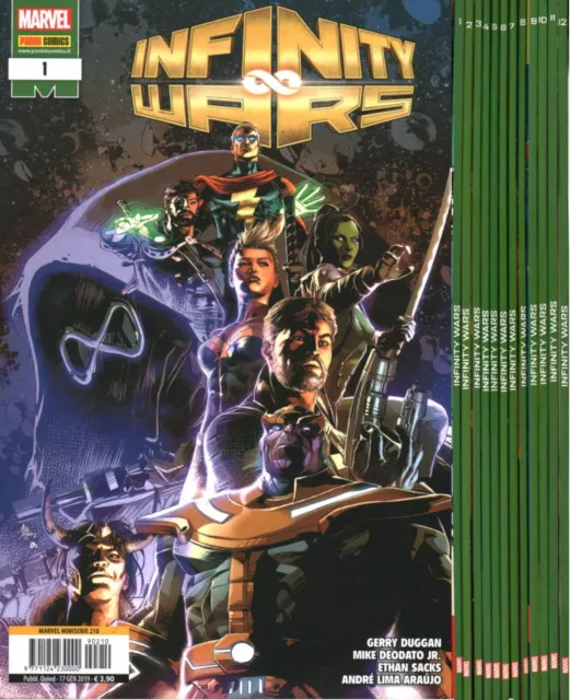 Infinity Wars. Serie completa (12 Volumi) - AA.VV. (Panini Comics) [2019]