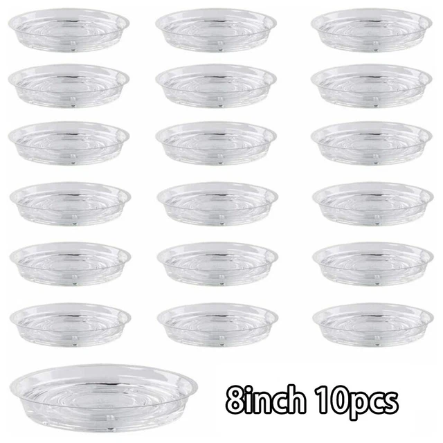 10x Plastique Saucer Base Plant Flower Pot Plate Water Drip Tray Planter. 2