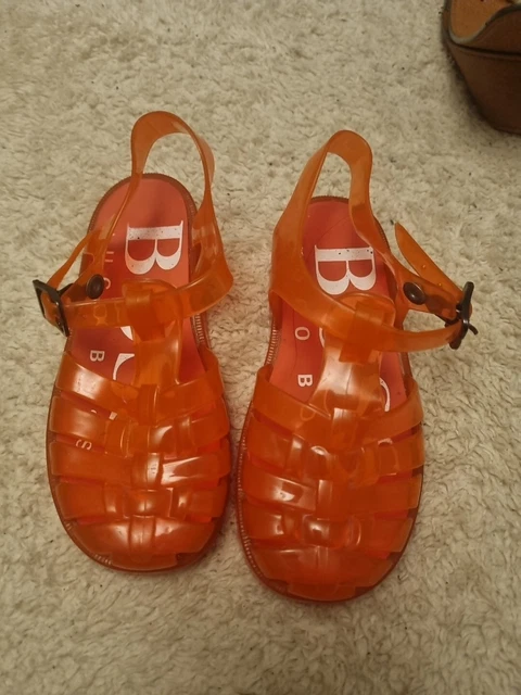 Hugo boss jelly sandals clearance