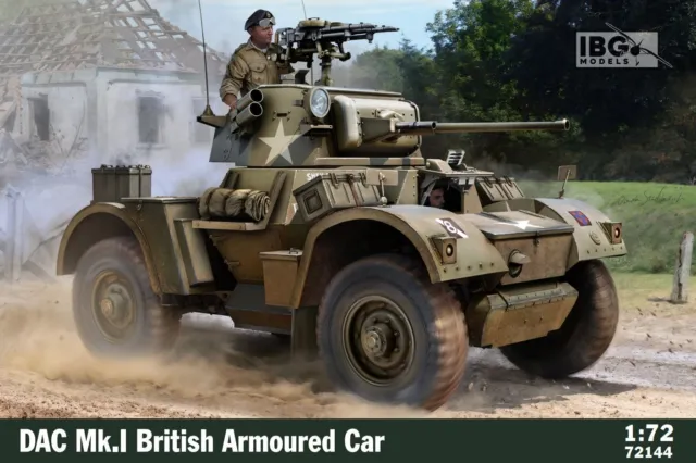 IBG Models 72144 1:72 Daimler Mk.I British Armoured Car