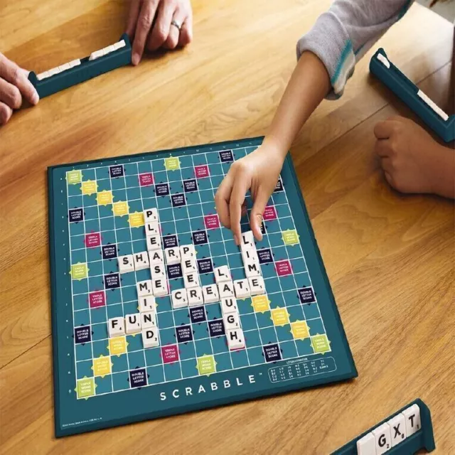 Original Scrabble Board Game Family Kids Adults Educational Toys Puzzle Game