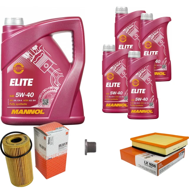 MANNOL Elite 5W-40 MN7903  Made In GERMANY  - 4L Fully Synthetic Engine Oil (pao) I.144366844 - Foto 2