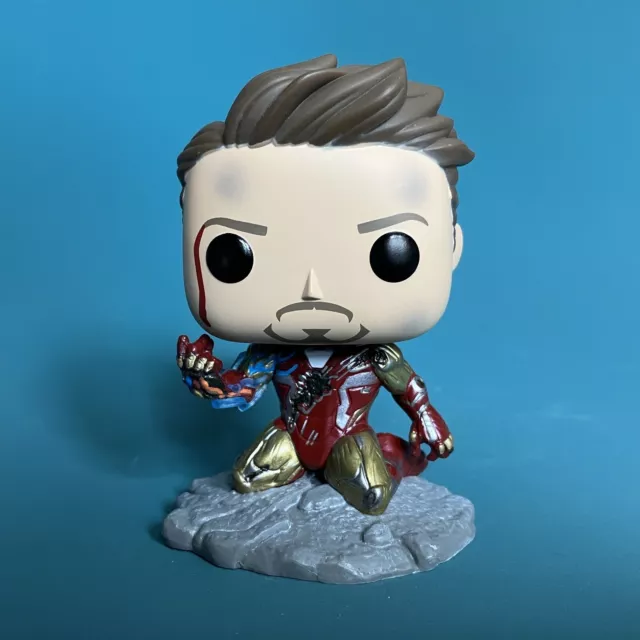 I am Iron Man PX Previews Exclusive Glow Avengers: Endgame Funko POP! #580