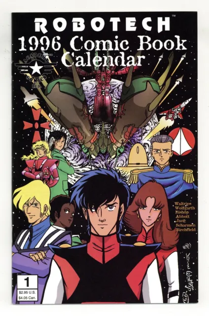 Robotech 1996 Comic Book Calendar #1 VF+ 8.5 1995
