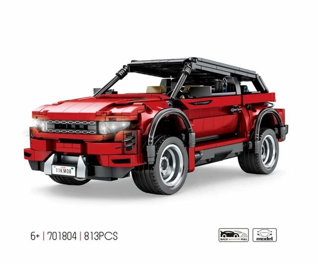 RANGE ROVER + Pullback Motor - Construction Brick Model 813PCS - UK ...