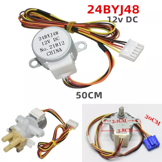 For Smart Toilet Bidet 24BYJ48 12V Step Motor Water Distribution Valve Motor New