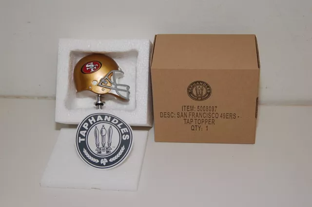 San Francisco 49er's Helmet Logo Topper NIB FREE SHIPPING