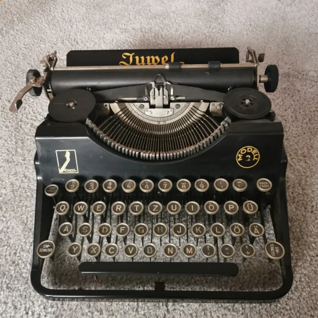 Antike Schreibmaschinen Juwel Modell 2