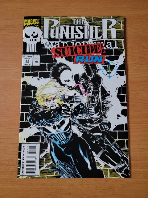 Punisher War Journal #62 Direct Market Edition ~ NEAR MINT NM ~ 1994 Marvel
