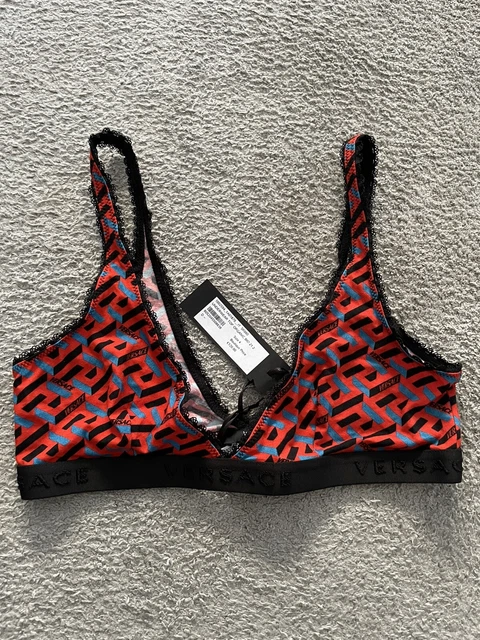 Versace Damen Unterwäsche BH Multicolor Neu mit Etikett!