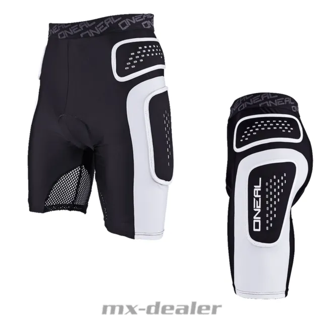 Oneal Pro Court Noir MTB Dh Motocross Pantalon Descente Protektorenshorts