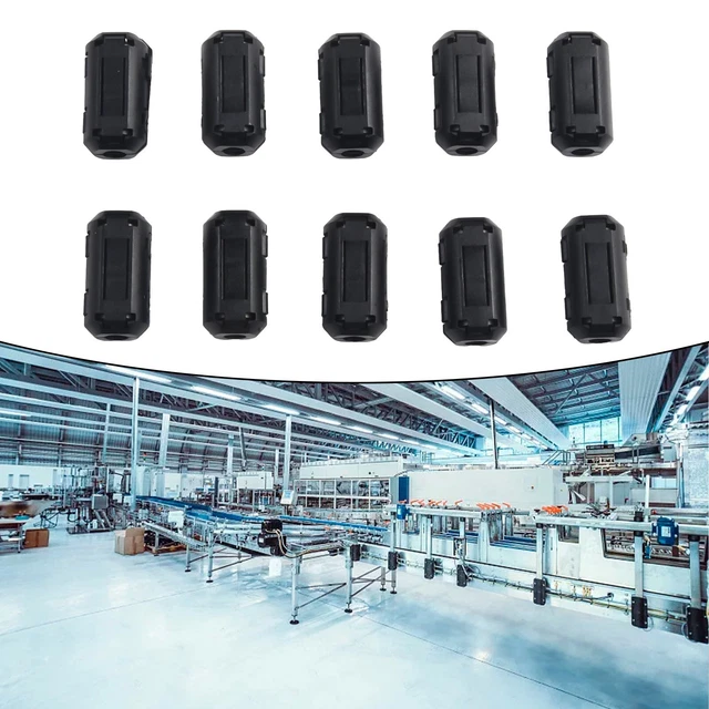 10 Pezzi TDK ZCAT1325-0530: Nuclei Di Ferrite Per Cavi, Filtro Anti Rumore EMI E RFI